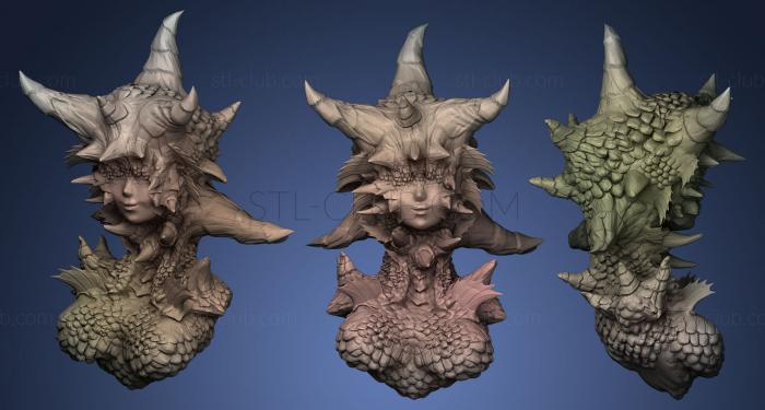 3D model monster girl (STL)